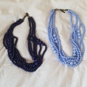Baublebar chunky beaded necklaces